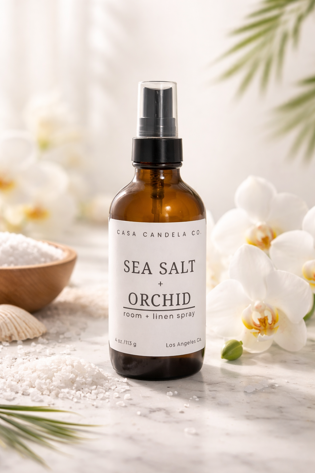 Phthalate-free room and linen spray 4 oz bottle - Casa Candela Co